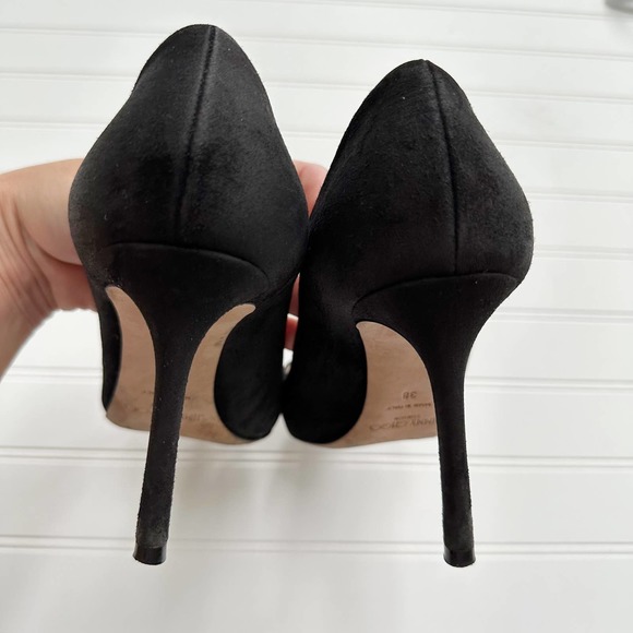 Jimmy Choo Romy Pump Suede Leather Black 85 mm - Picture 6 of 15